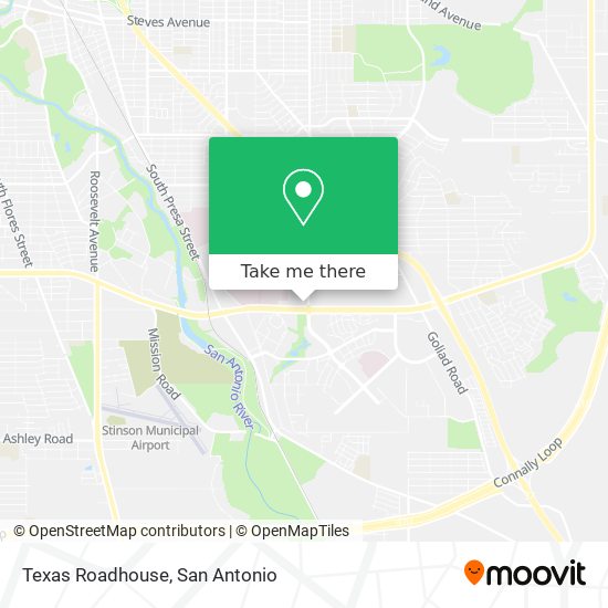 Texas Roadhouse map