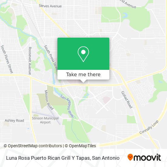 Mapa de Luna Rosa Puerto Rican Grill Y Tapas