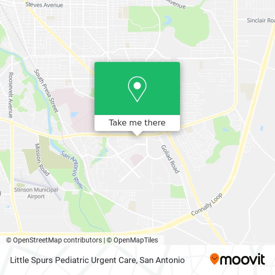 Little Spurs Pediatric Urgent Care map
