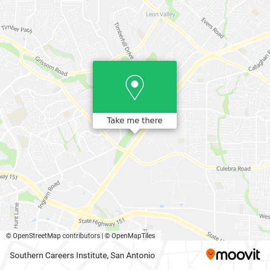 Southern Careers Institute map