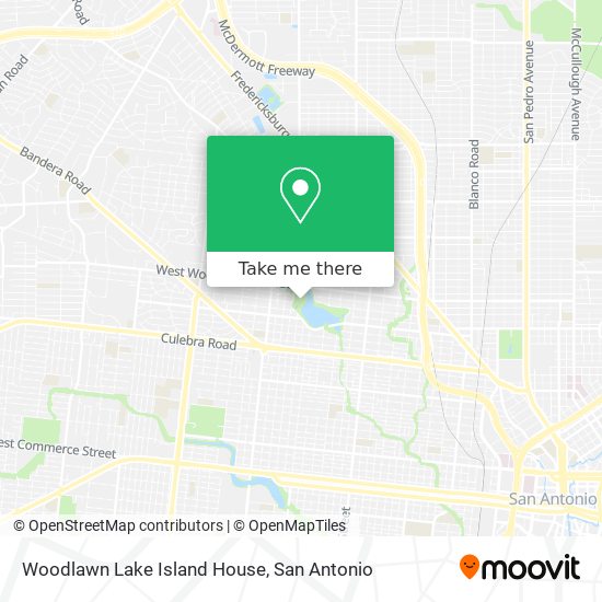 Mapa de Woodlawn Lake Island House
