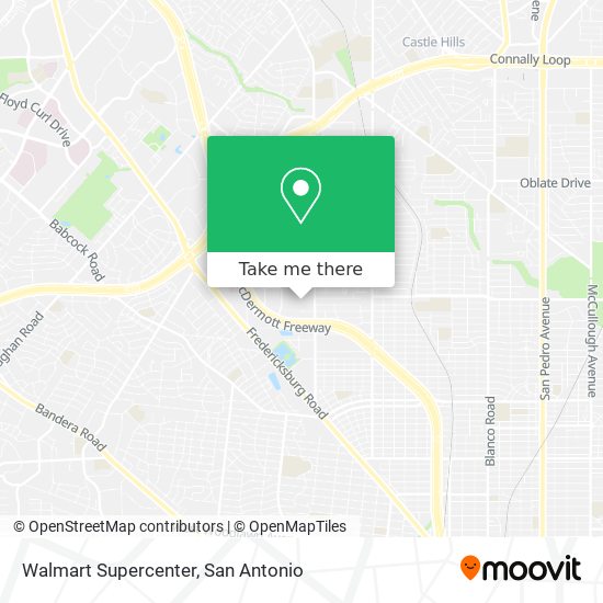 Walmart Supercenter map