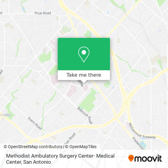 Methodist Ambulatory Surgery Center- Medical Center map