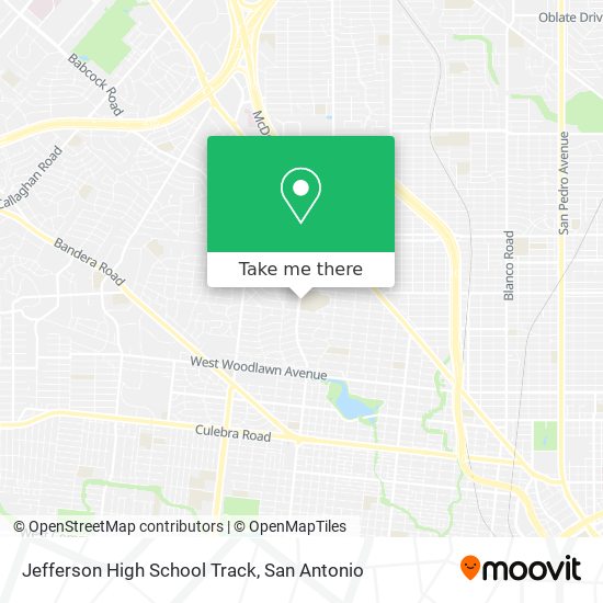 Jefferson High School Track map