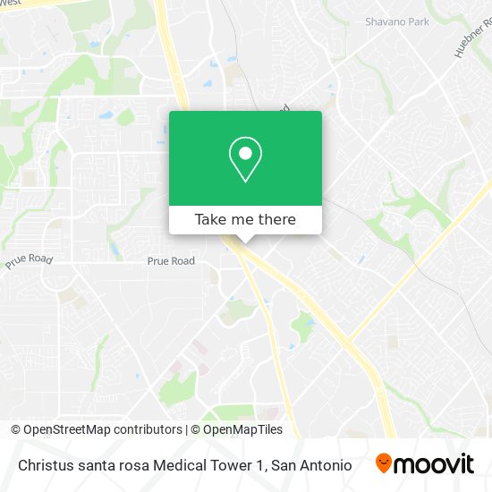 Christus santa rosa Medical  Tower 1 map