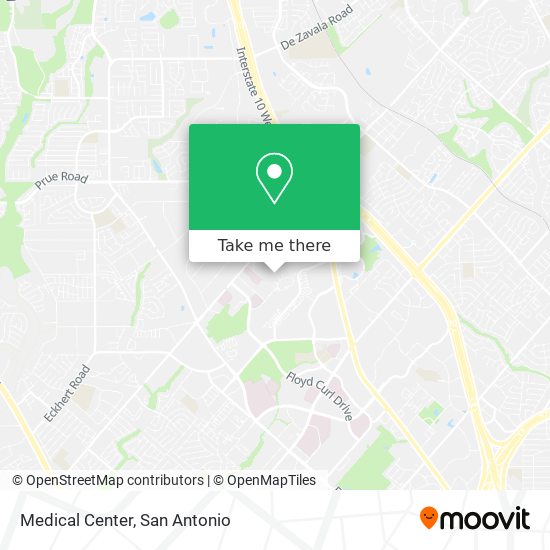 Mapa de Medical Center