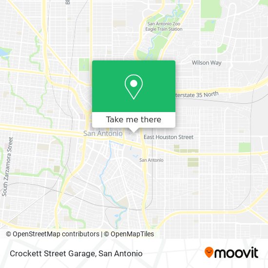 Crockett Street Garage map
