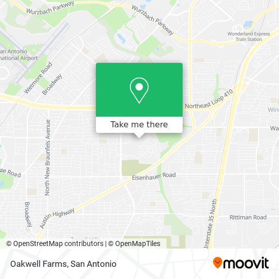 Mapa de Oakwell Farms