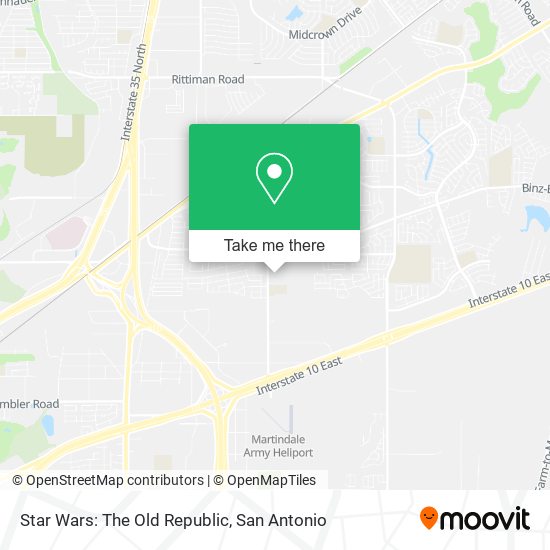 Star Wars: The Old Republic map