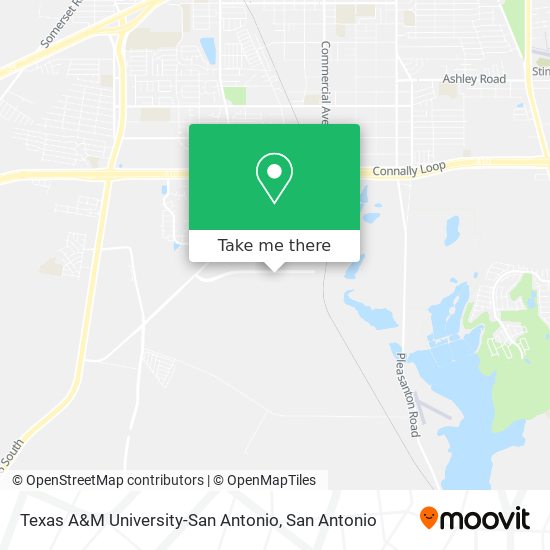 How to get to Texas A&M University-San Antonio by bus?