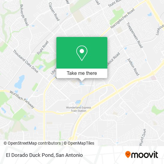 El Dorado Duck Pond map