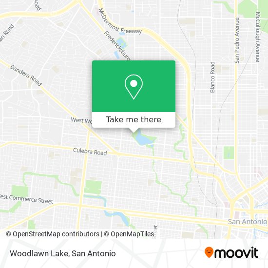 Mapa de Woodlawn Lake
