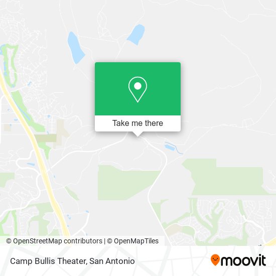 Camp Bullis Theater map