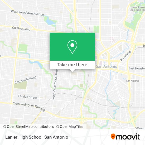 Mapa de Lanier High School