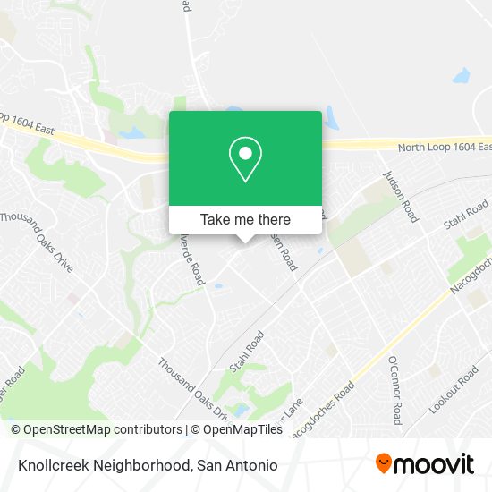 Knollcreek Neighborhood map