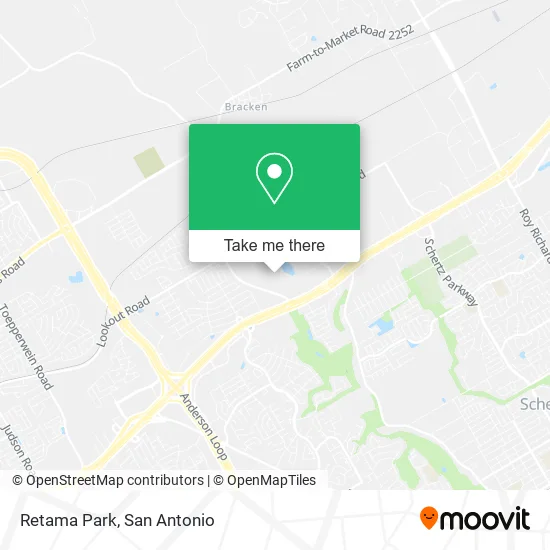 Retama Park map