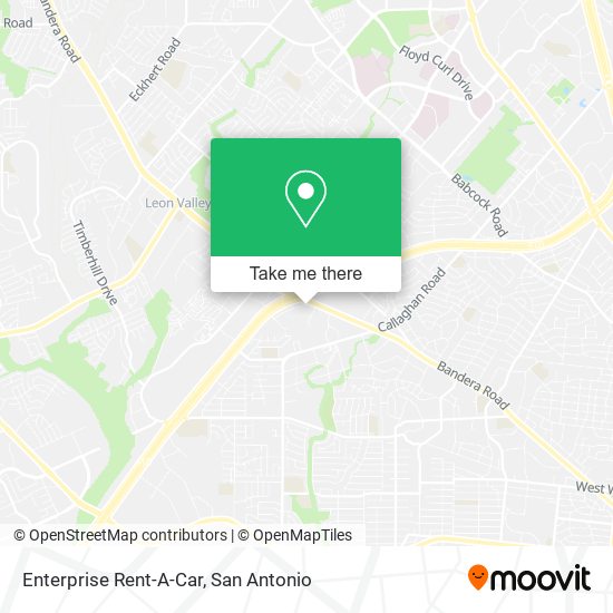 Enterprise Rent-A-Car map