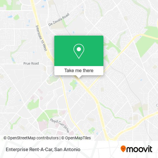 Enterprise Rent-A-Car map
