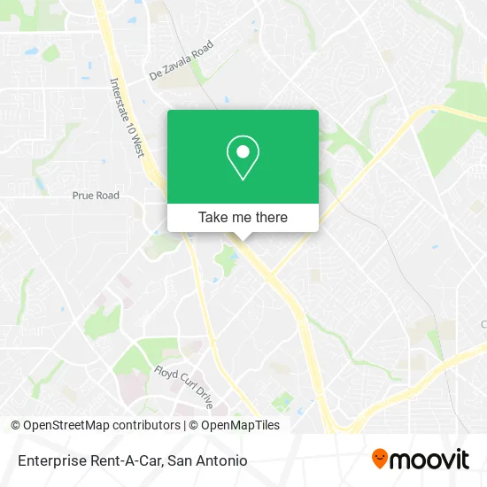 Enterprise Rent-A-Car map