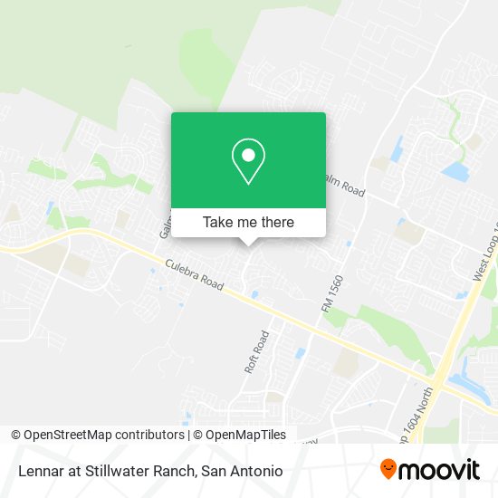 Lennar at Stillwater Ranch map