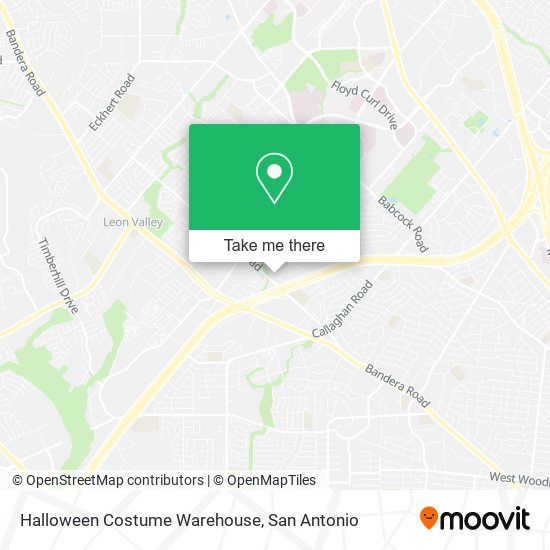 Halloween Costume Warehouse map