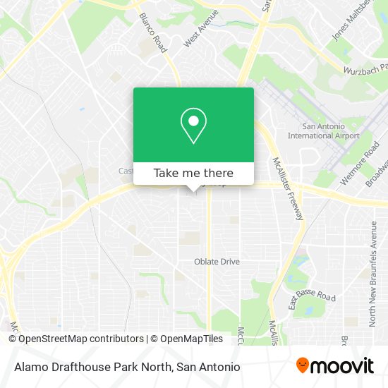 Alamo Drafthouse Park North map