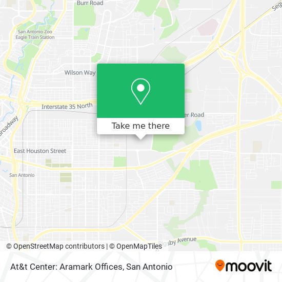 At&t Center: Aramark Offices map