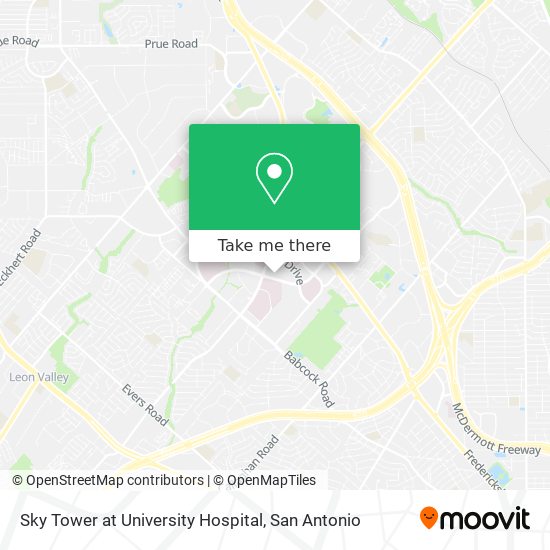 Mapa de Sky Tower at University Hospital