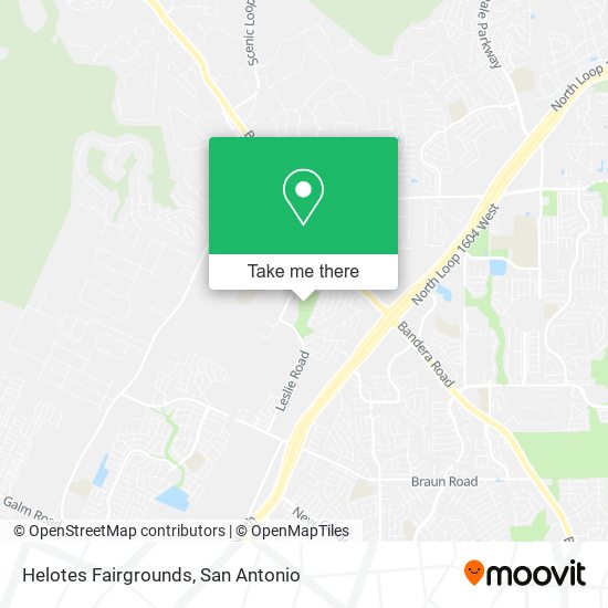 Helotes Fairgrounds map