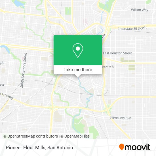 Pioneer Flour Mills map