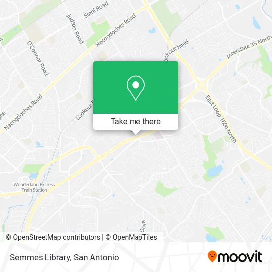 Semmes Library map