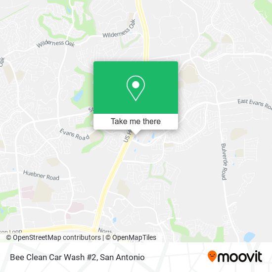 Bee Clean Car Wash #2 map