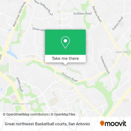 Mapa de Great northwest Basketball courts