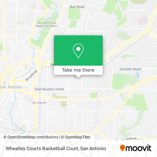 Wheatley Courts Basketball Court map
