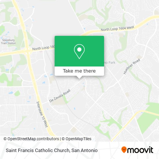 Mapa de Saint Francis Catholic Church