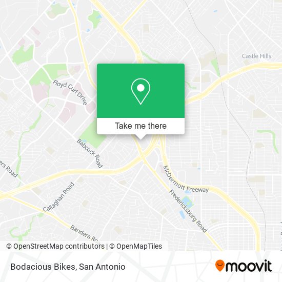 Mapa de Bodacious Bikes