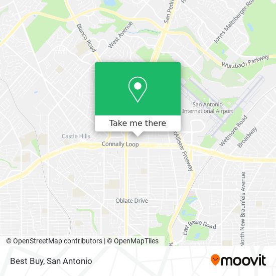 Mapa de Best Buy