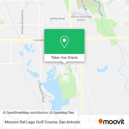 Mission Del Lago Golf Course map