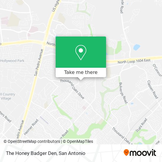 Mapa de The Honey Badger Den