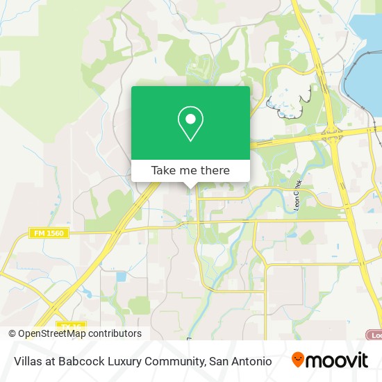 Mapa de Villas at Babcock Luxury Community