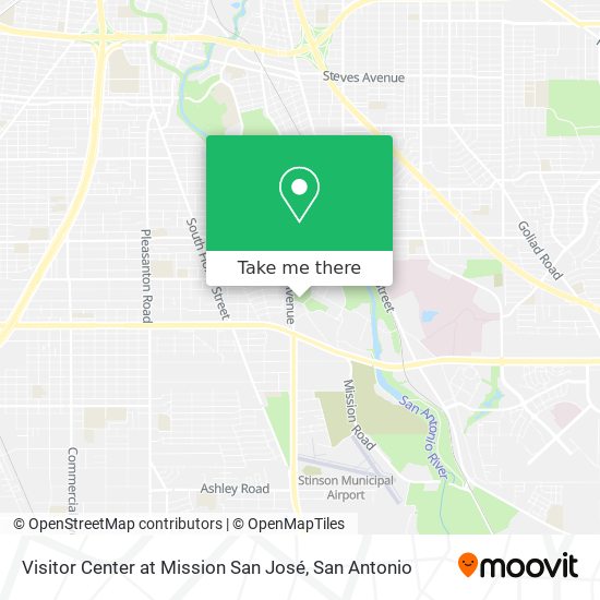 Mapa de Visitor Center at Mission San José