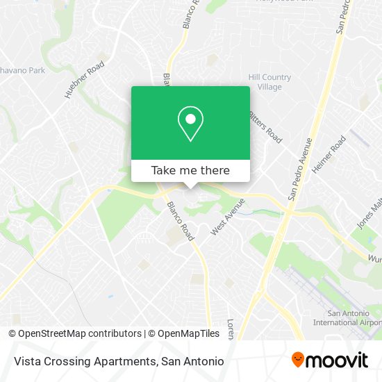 Mapa de Vista Crossing Apartments