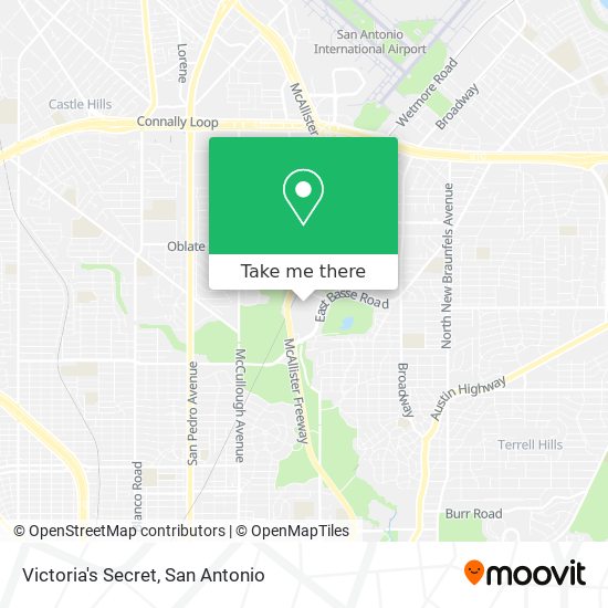 Mapa de Victoria's Secret