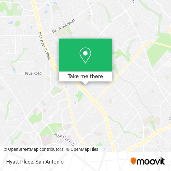 Hyatt Place map