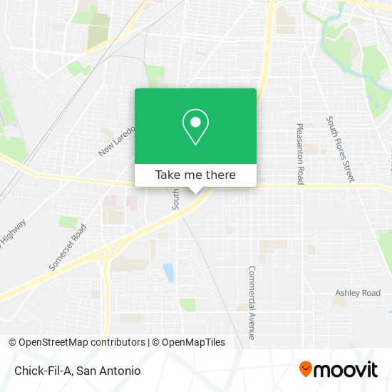 Mapa de Chick-Fil-A