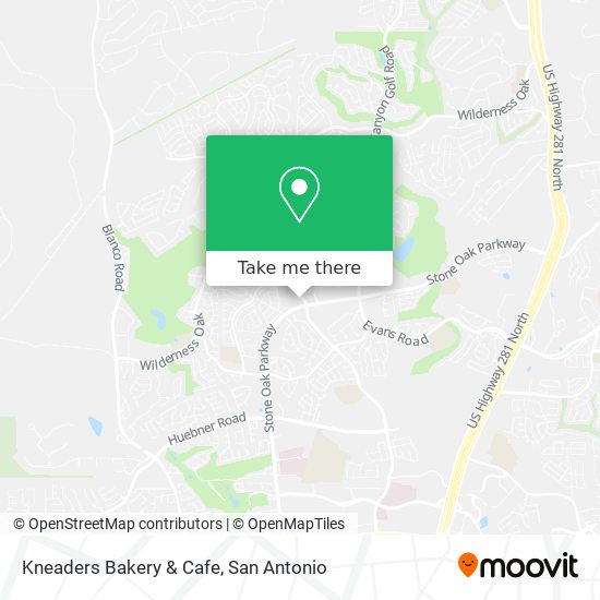 Kneaders Bakery & Cafe map