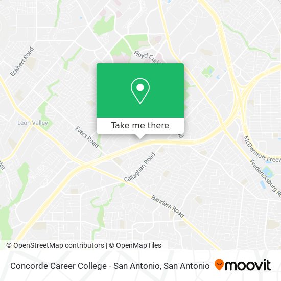 Concorde Career College - San Antonio map
