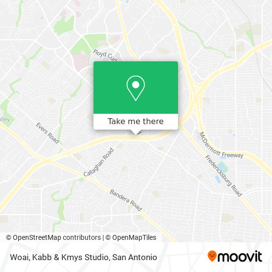 Woai, Kabb & Kmys Studio map