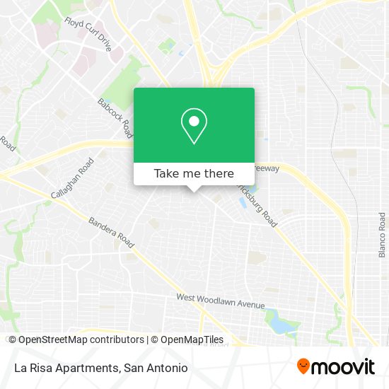 Mapa de La Risa Apartments