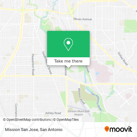Mapa de Mission San Jose